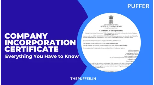 Company Registration Certificate