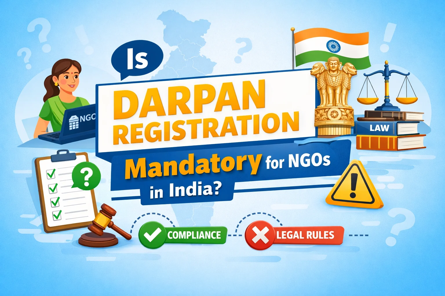 NGO Darpan Registration is Mandatory in India?